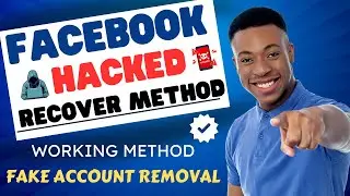 How to recover hacked Facebook | facebook hacked recovery 2024 | fake Facebook account removal |