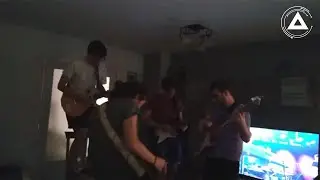 LosDeAntes haciendo un cover de Cory Wong a full de mango en HD
