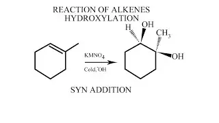 REACTION OF ALKENES: HYDROXYLATION FROM EPOXIDATION