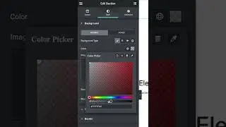 How to Make Sticky Header Change Color on Scroll Elementor  - Elementor #shorts