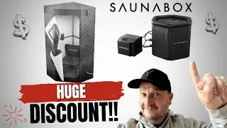 HUGE SaunaBox Steam Tent and Cold Plunge Bundle Sale | Exclusive Black Friday Cyber Monday Deal