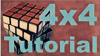 How to Solve a Rubik's Cube Part-1 || Solve 4*4 Cube like 3 by 3 || Beginner Tutorials