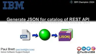 Generate JSON for catalog of REST API