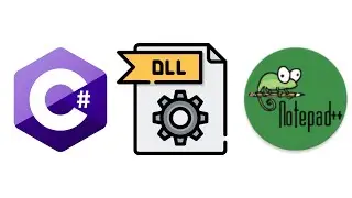 How to create DLL file in C# using Notepad++