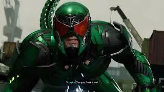 Marvel Spiderman Remastered- Spiderman VS  Rhino, and Scorpion