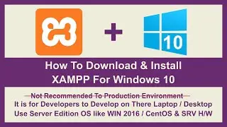 XAMPP installation on windows 10