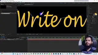 Write on effect in Adobe After effect tutorial by Nadim hasan Bangla