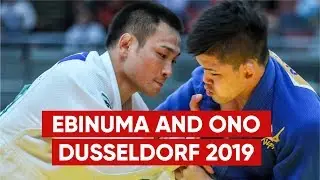 Ebinuma and Ono in Dusseldorf 2019 // Road to final and final