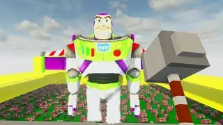 Buzz Lightyear Vs Cars | Teardown Mods