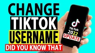 How to Change TikTok Username | Do It Yourself.