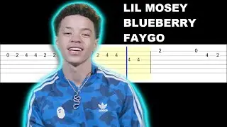 Lil Mosey - Blueberry Faygo (Easy Guitar Tabs Tutorial)