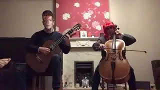 David Bowie - Life on Mars? for Cello and Guitar played by John Hallam and Rosie Townhill