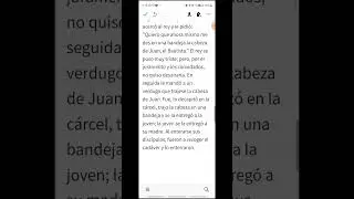sjbm - Marcos 6, 17-29 - EVANGELIO DEL DÍA en Latín, Español y Griego
