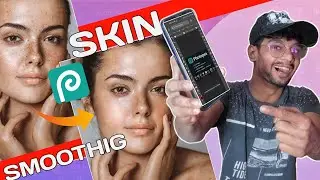 Photopea me face smooth kaise kare | Photopea editing mobile face smooth | Photopea editing