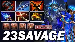 23savage - Sven Bursting God Strength Damage | 7.38b Dota 2 IMMORTAL RANK!