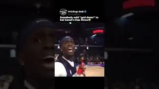 Somebody said “god damn” to Kai Cenat’s free throw😭