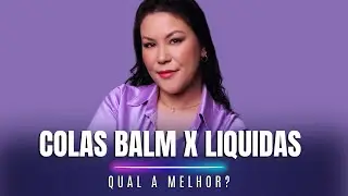 Colas balm x tradicionais para LASH LIFTING