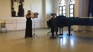 Franck violin sonata movement 4