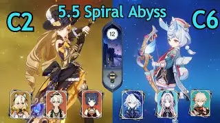C6 Sigewinne | C2 Navia | Spiral Abyss 5.5 | Genshin Impact