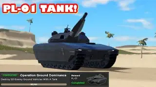 IS THE NEW PL-01 TANK WORTH GETTING IN WAR TYCOON?