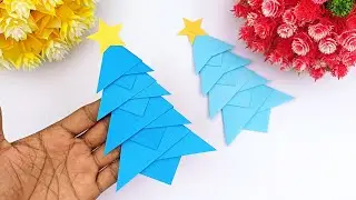 How to Make Christmas Tree🎄Christmas Tree Ideas🎄Paper Christmas Tree🎄Easy Christmas Tree Making