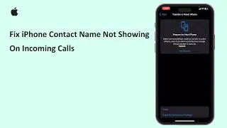 How To Fix iPhone Contact Name Not Showing On Incoming Calls (2026)