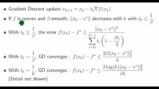 Bari 10b Converegence of heavy ball on QP and gradient descent for general convex function