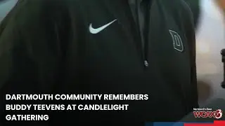 Dartmouth community remembers Buddy Teevens at candlelight vigil