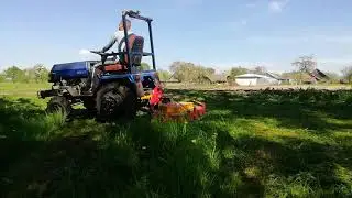 приобрели новую супер косилку