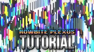 Rowbite Plexus RGB Animation | After Effects Tutorial Background 