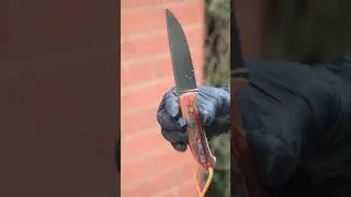 Нож тактический в оранжевом стиле 