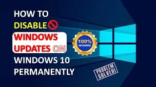 How to Disable Windows Update on Windows 10 Permanently | Turn windows update off - 02.2023