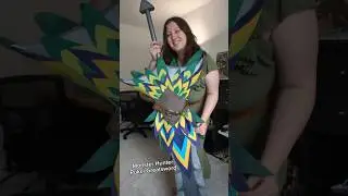 Most of my foam props, which one was your fav? #cosplay #evafoam #genshinimpact #skyrim #shorts