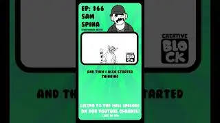 storybording vs comics SAM SPINA | #animation #creativeblock #podcast #shorts