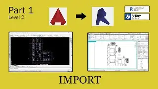 Revit Architecture Beginner Tutorial - Part 1: Level 2 - How To Import AutoCAD To Revit