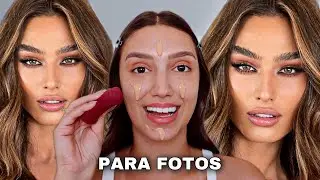 MAKE PARA FOTOS EXTERNAS OU STUDIO *A MAQUIAGEM FÁCIL E PERFEITA PARA FOTOS*
