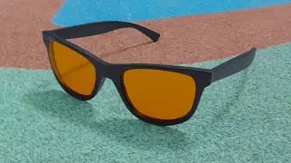 Blender 2.93 Sun Glasses Modeling Tutorial Step by Step