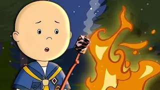Camp Caillou | Caillou Cartoon