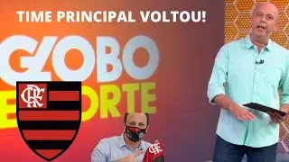 ELENCO DO FLAMENGO VOLTOU! GLOBO ESPORTE | 31/03/2021