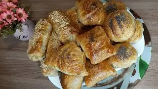 4 вида  лепки самсы ~ 4 types of samsa sculpting 💥😋
