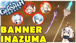 TÁ VALENDO? BANNER DE ARMAS E PERSONAGENS DA AYAKA EM INAZUMA - GENSHIN IMPACT