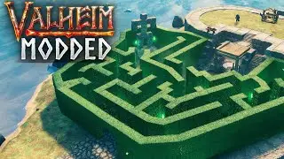 The Maze Garden Project! Modded Valheim EP28