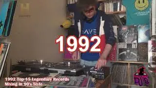 1992 House/Underground Top 15 Legendary Records (mixing in 90's style) #djset#anni90#dance