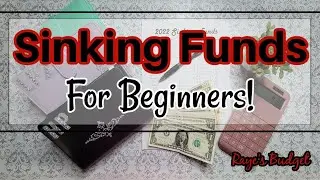 Sinking Funds For Beginners | How to Set Up Sinking Funds| My 2022 Funds| Small SF Stuffing