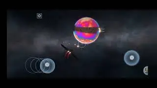 Играю в Solar Smash.  Часть я не помню