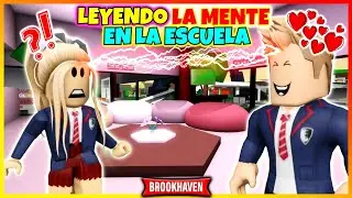 LEYENDO LA MENTE EN LA ESCUELA 😱 Roblox Brookhaven rp Mini Pelicula (Historias con voces)