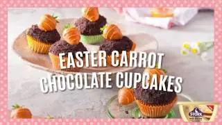 Easter Carrot Cake Cupcakes Recipe  » Bake With Stork
