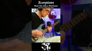 Rock You Like a Hurricane - Scorpions. Guitar Solo Cover Kelly Dean Allen #guitarsolo #classicrock