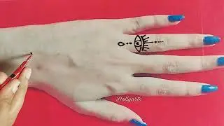 Back Hand Stylish mehndi Design || Dollyarts ||