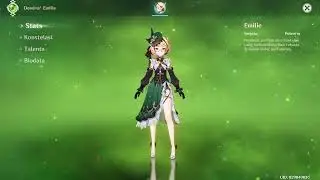 Genshin Impact - Emilie Idle Animation